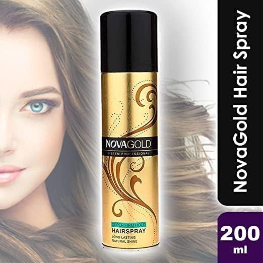 NOVA GOLD SUPER FIRM HOLD HAIR SPARY 200ML