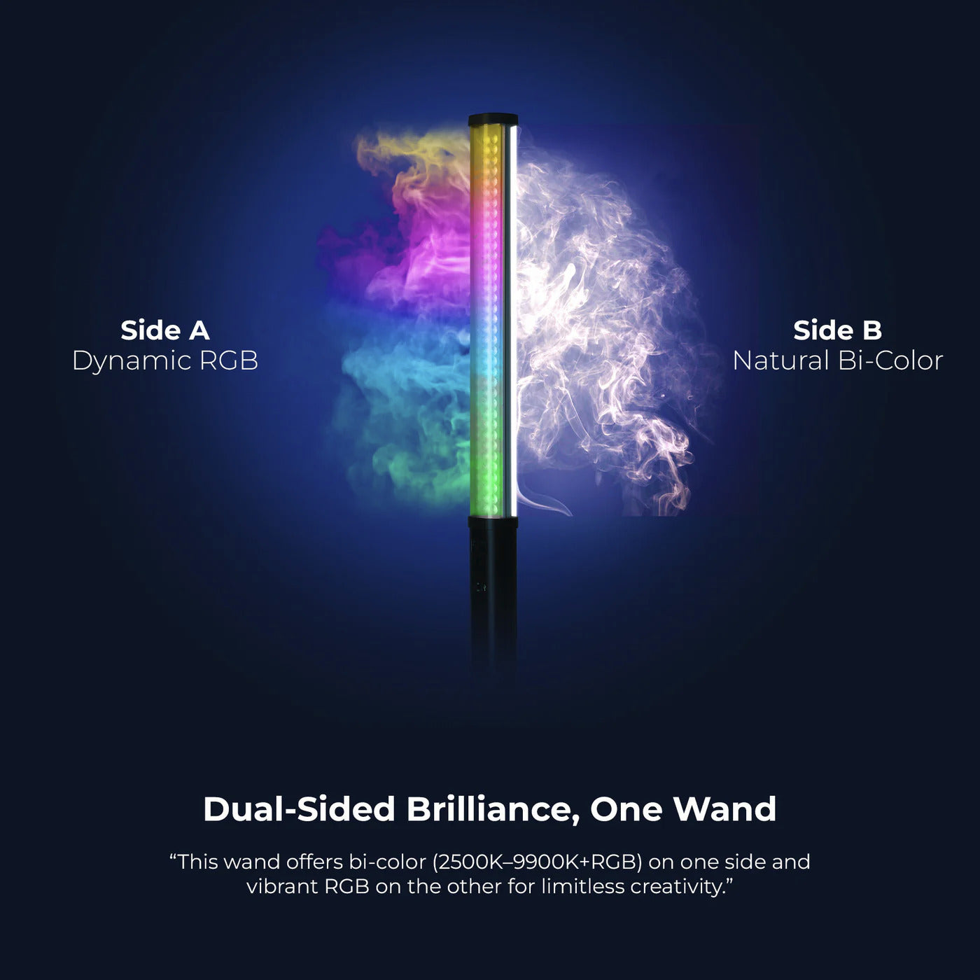 DIGITEK PORTABLE HANDHELD RGB LED LIGHT WAND 38W (DSL-555 RGB)