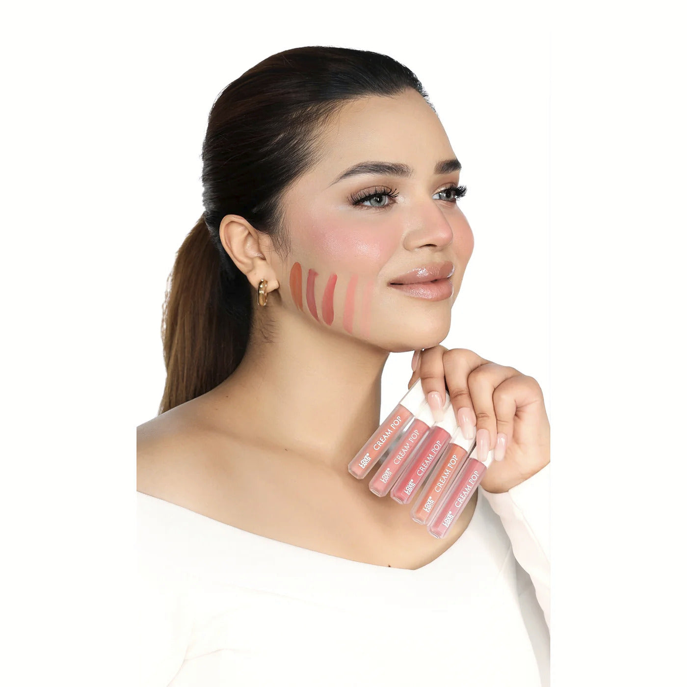 LOVE EARTH CREAM POP BLUSH SET OF 5*6ML