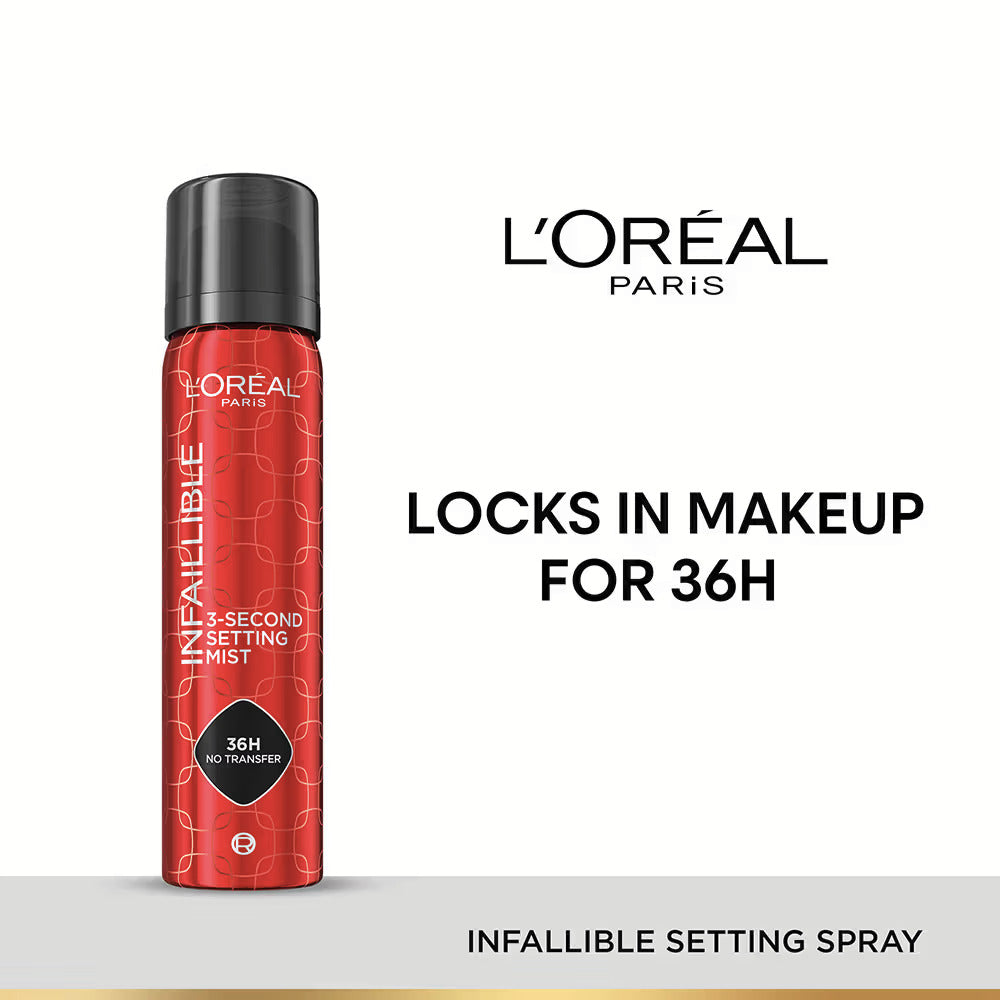 LOREAL PARIS INFALLIBLE 3-SECONDS SETTING MIST 150ML