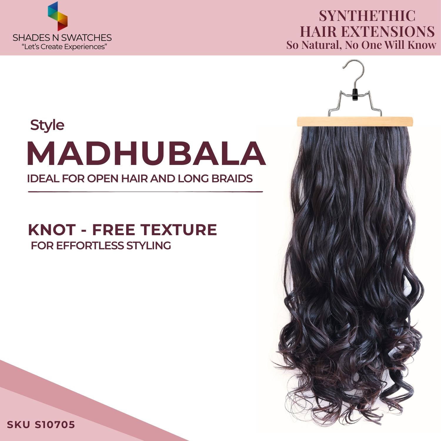 HAIR EXTENSIONS MADHUBALA 230 GMS