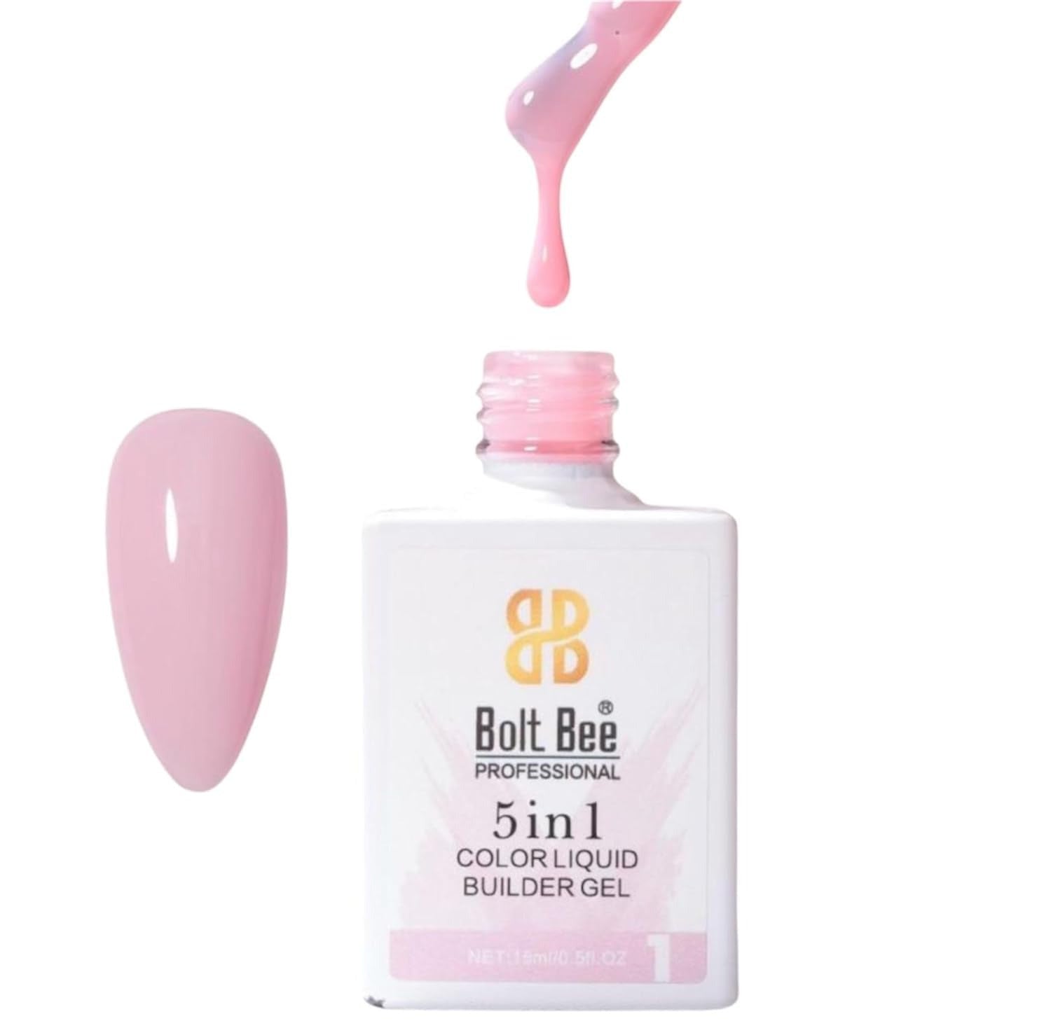 BOLT BEE 5IN1 COLOR LIQUID BUILDER GEL 15ML
