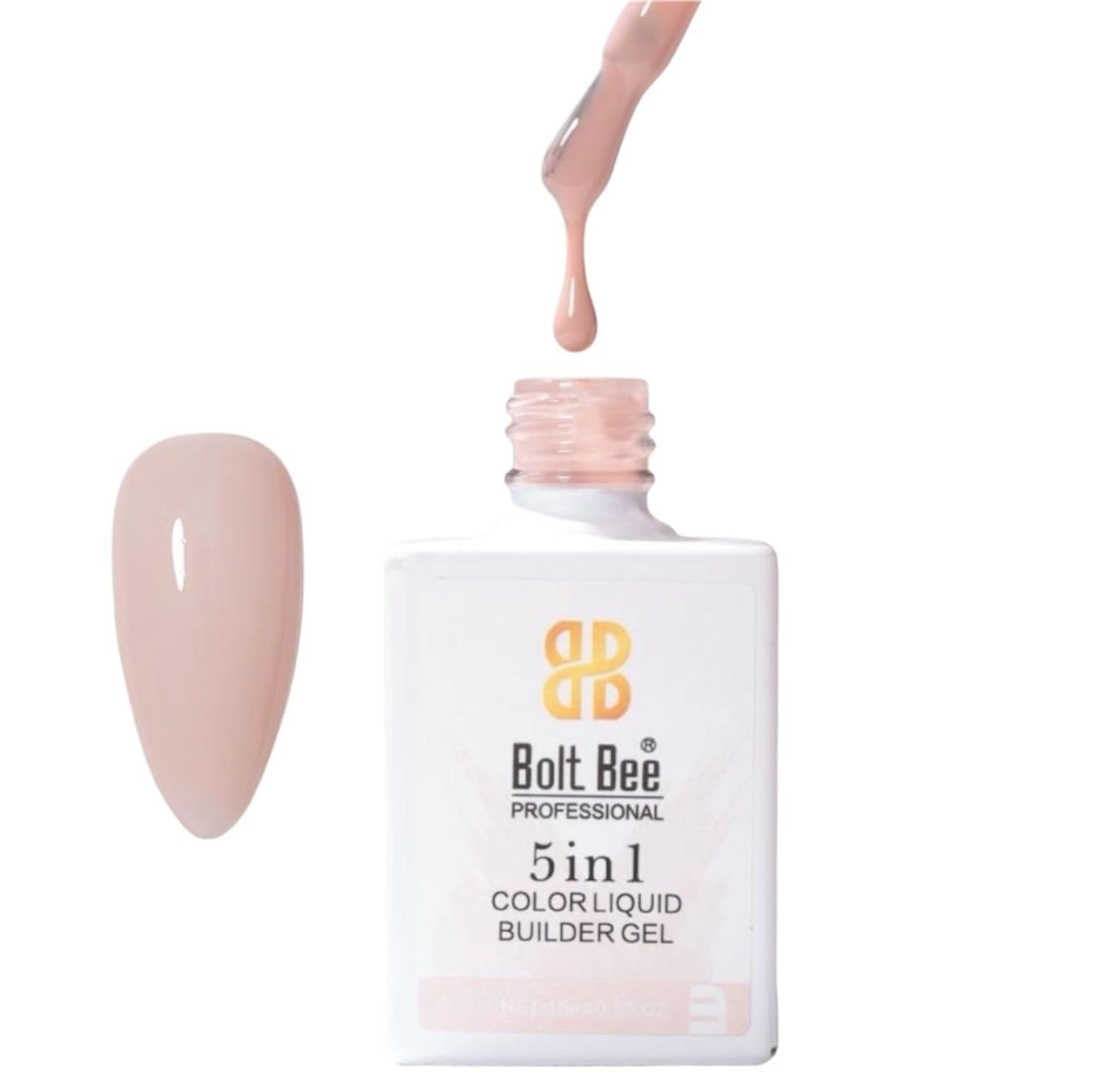 BOLT BEE 5IN1 COLOR LIQUID BUILDER GEL 15ML