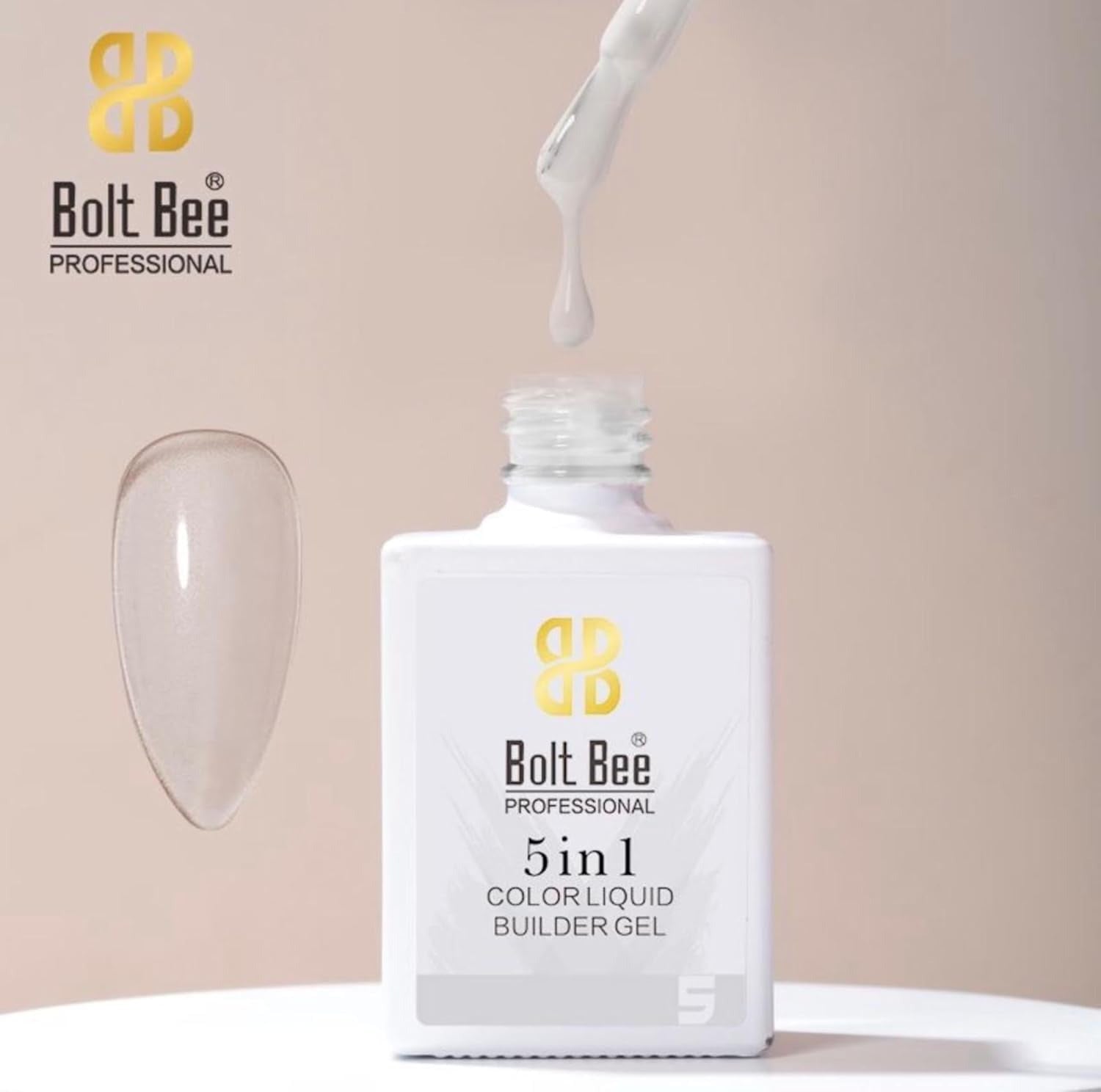 BOLT BEE 5IN1 COLOR LIQUID BUILDER GEL 15ML