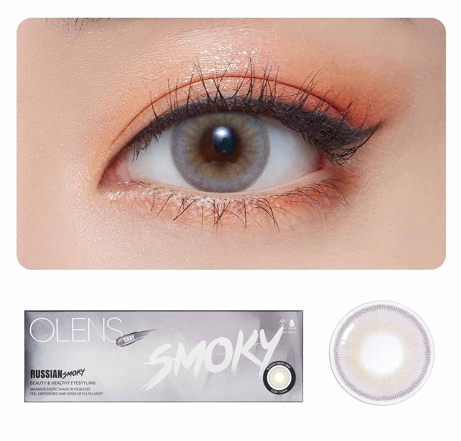 OLENS RUSSIAN SMOKY DAILY COLOR LENSES 10PECIES