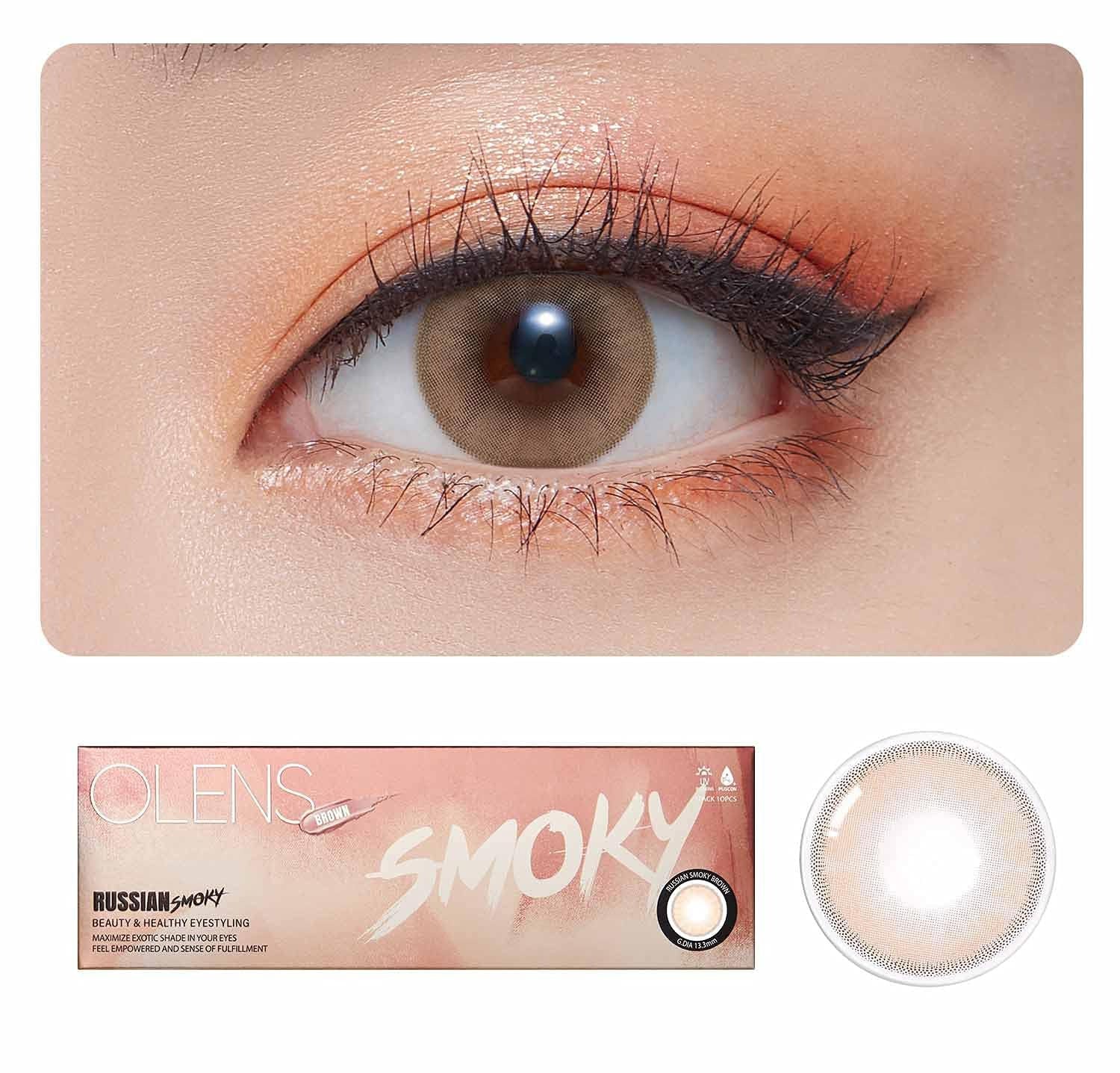 OLENS RUSSIAN SMOKY DAILY COLOR LENSES 10PECIES