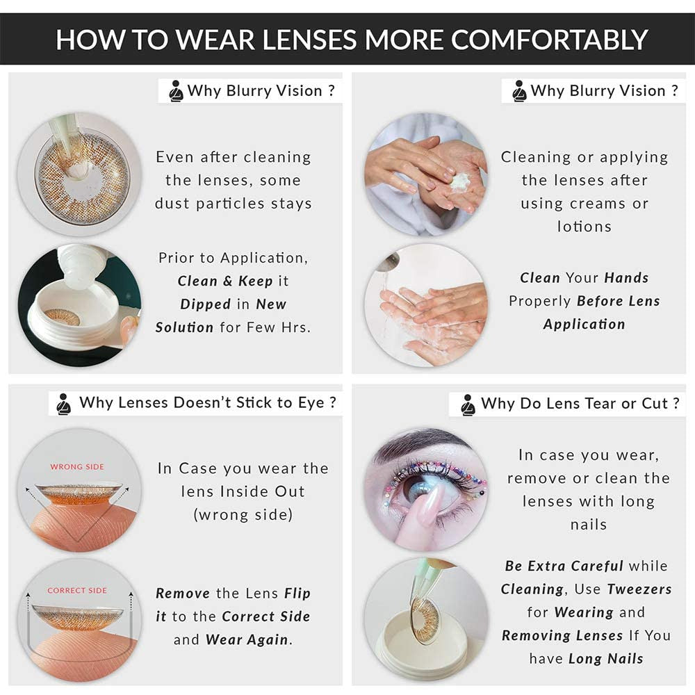 OLENS RUSSIAN SMOKY DAILY COLOR LENSES 10PECIES
