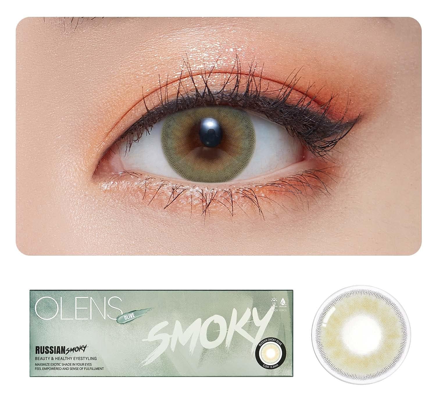 OLENS RUSSIAN SMOKY DAILY COLOR LENSES 10PECIES