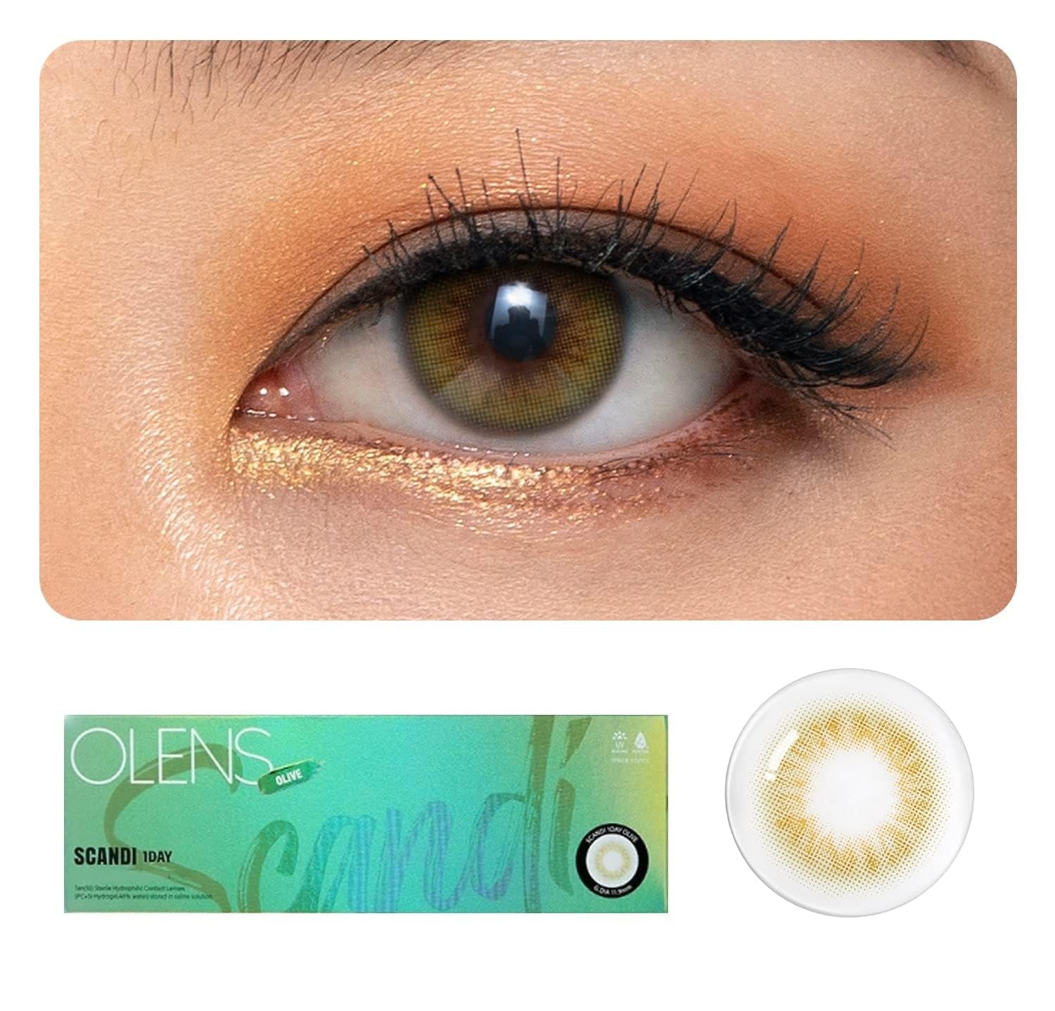 OLENS SCANDI 1 DAY DAILY COLOR LENSES 10PECIES