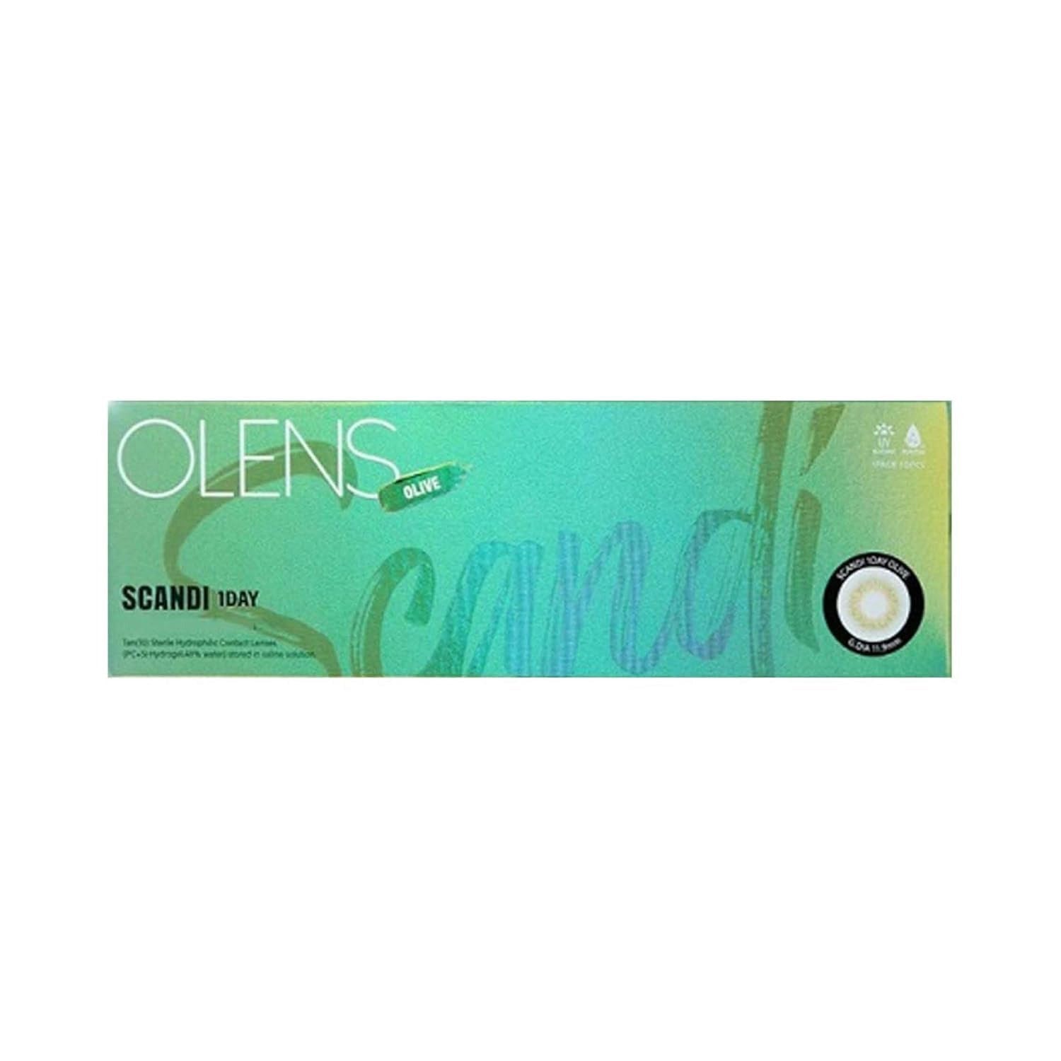 OLENS SCANDI 1 DAY DAILY COLOR LENSES 10PECIES