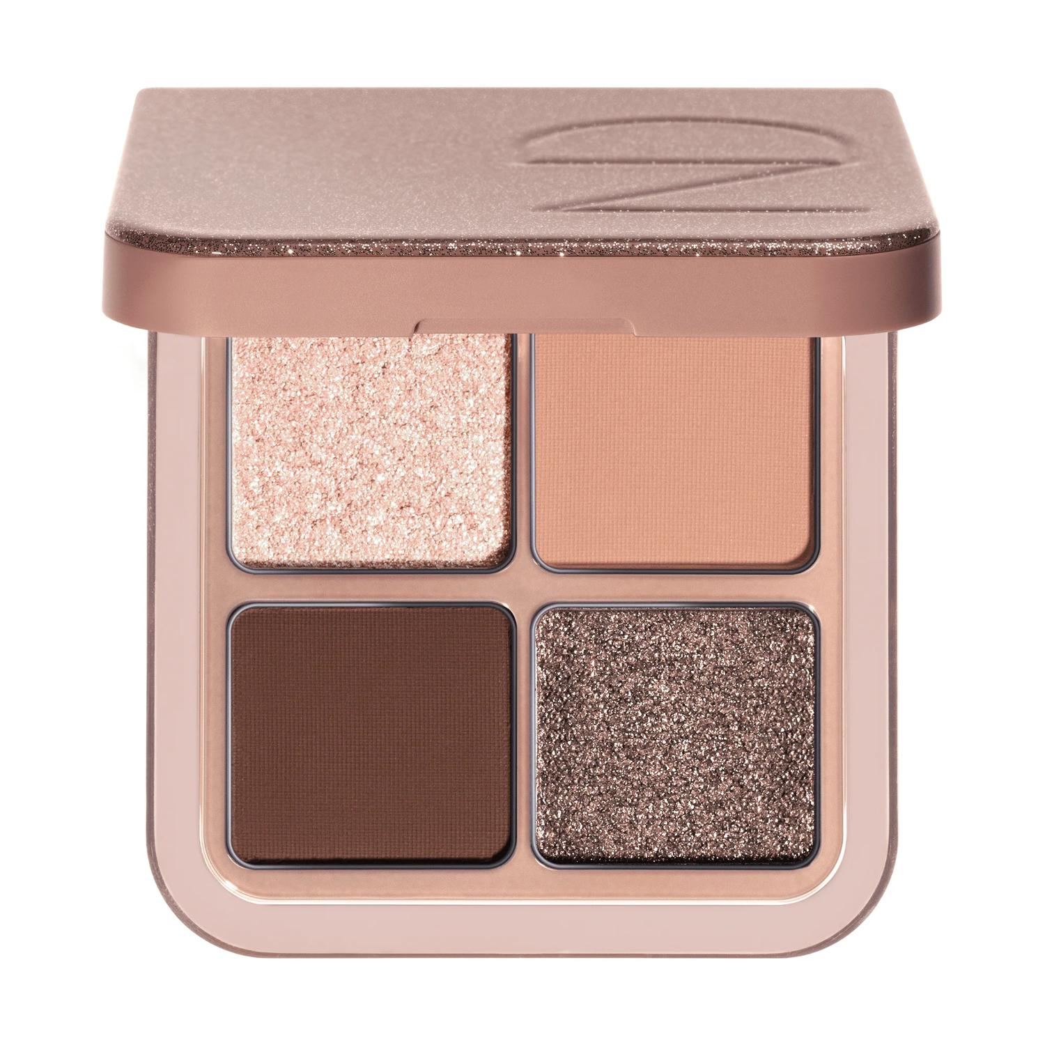 NATASHA DENONA LUXE GLAM COMPACT QUAD EYESHADOW PALETTE 7.8g