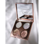 COCO COSMETIC 4 COLOR SHIMMER EYESHADOW PALETTE 4.8G