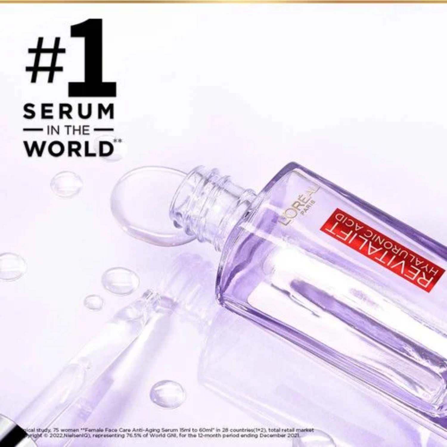 LOREAL PARIS REVITALIFT HYALURONIC ACID REPLUMPING SERUM (30 ML)