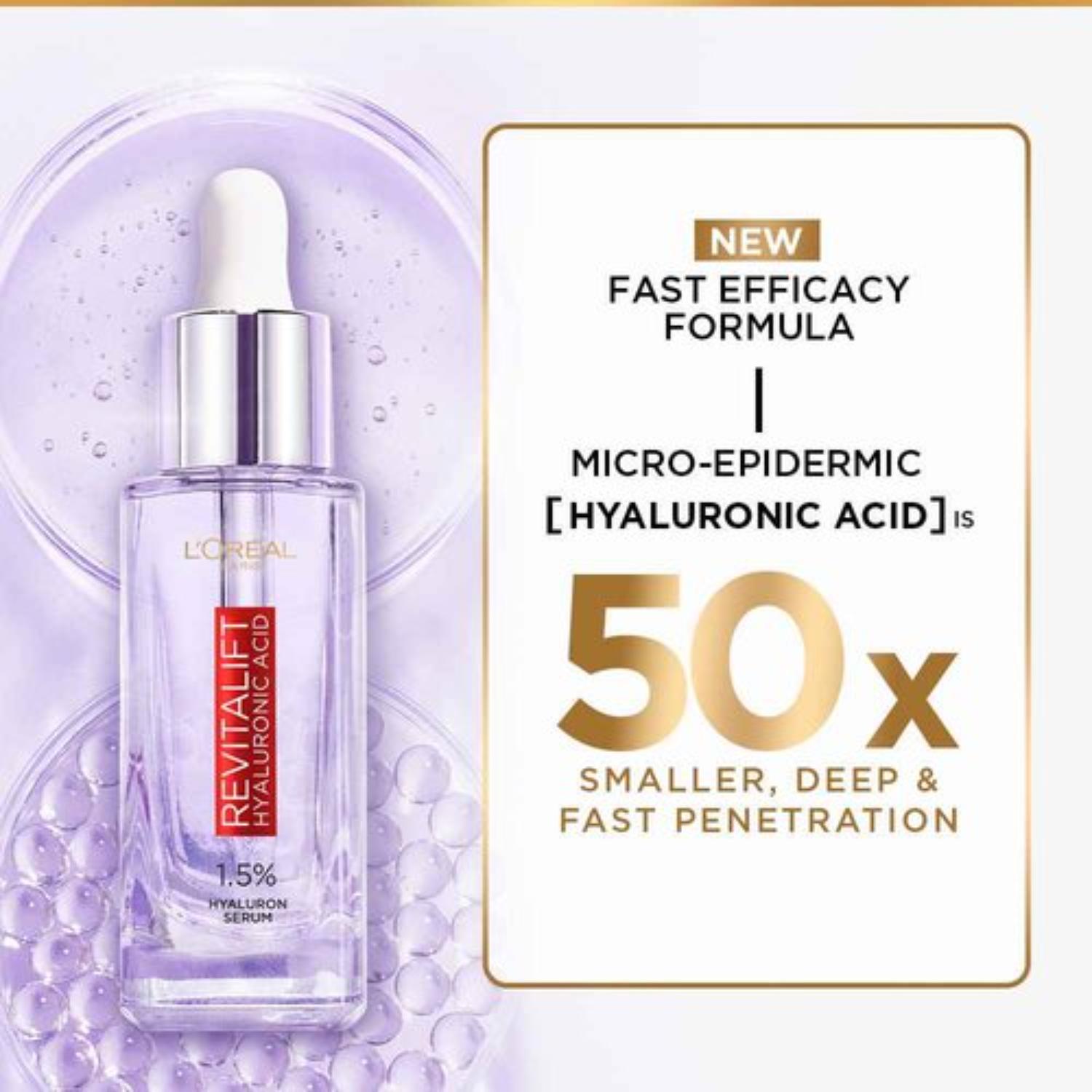 LOREAL PARIS REVITALIFT HYALURONIC ACID REPLUMPING SERUM (30 ML)