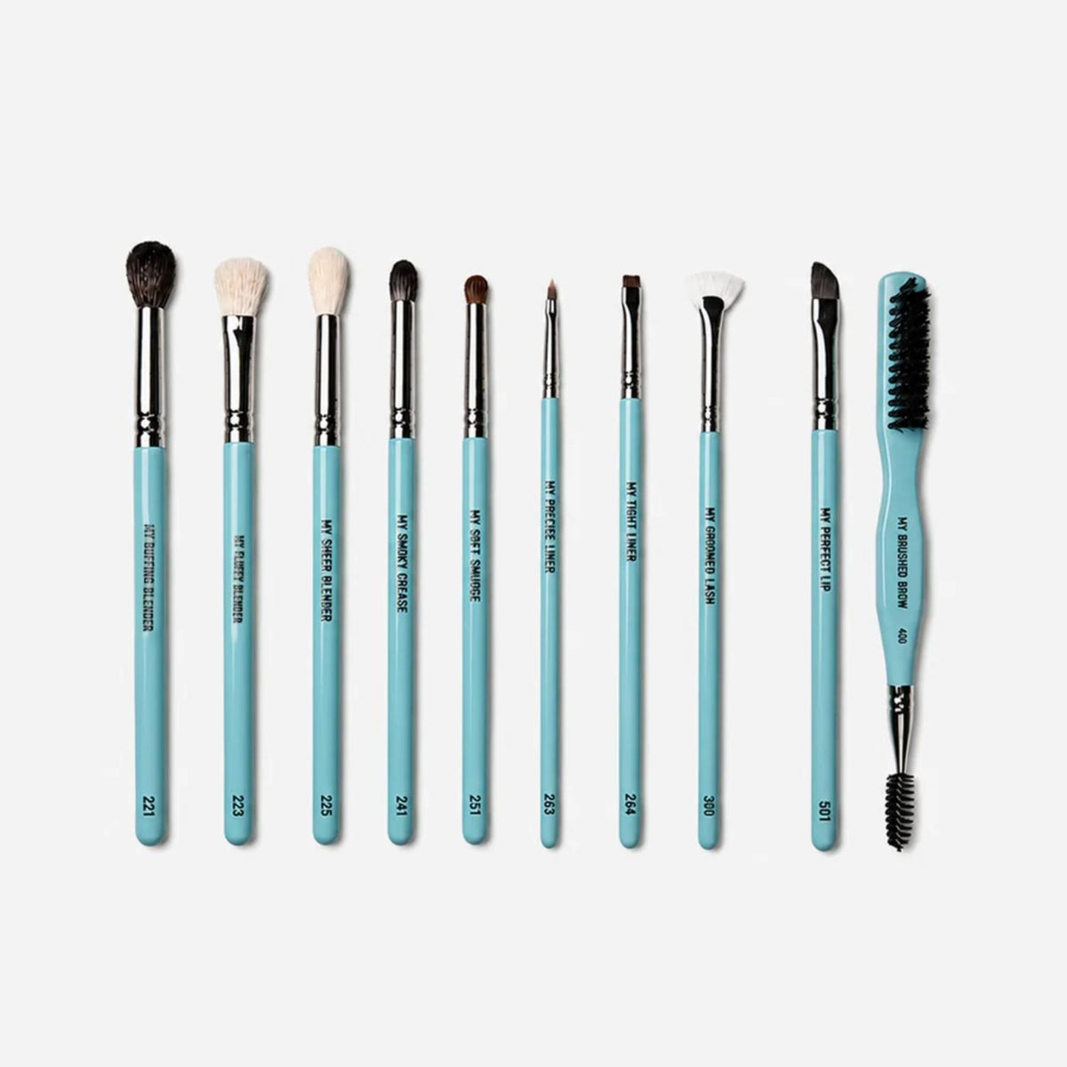 MYKITCO MY SIGNATURE EYE & DETAIL 10PCS BRUSH SET