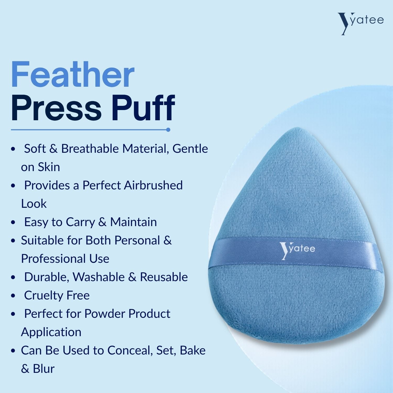 YATEE corner perfect puff -JUMBO