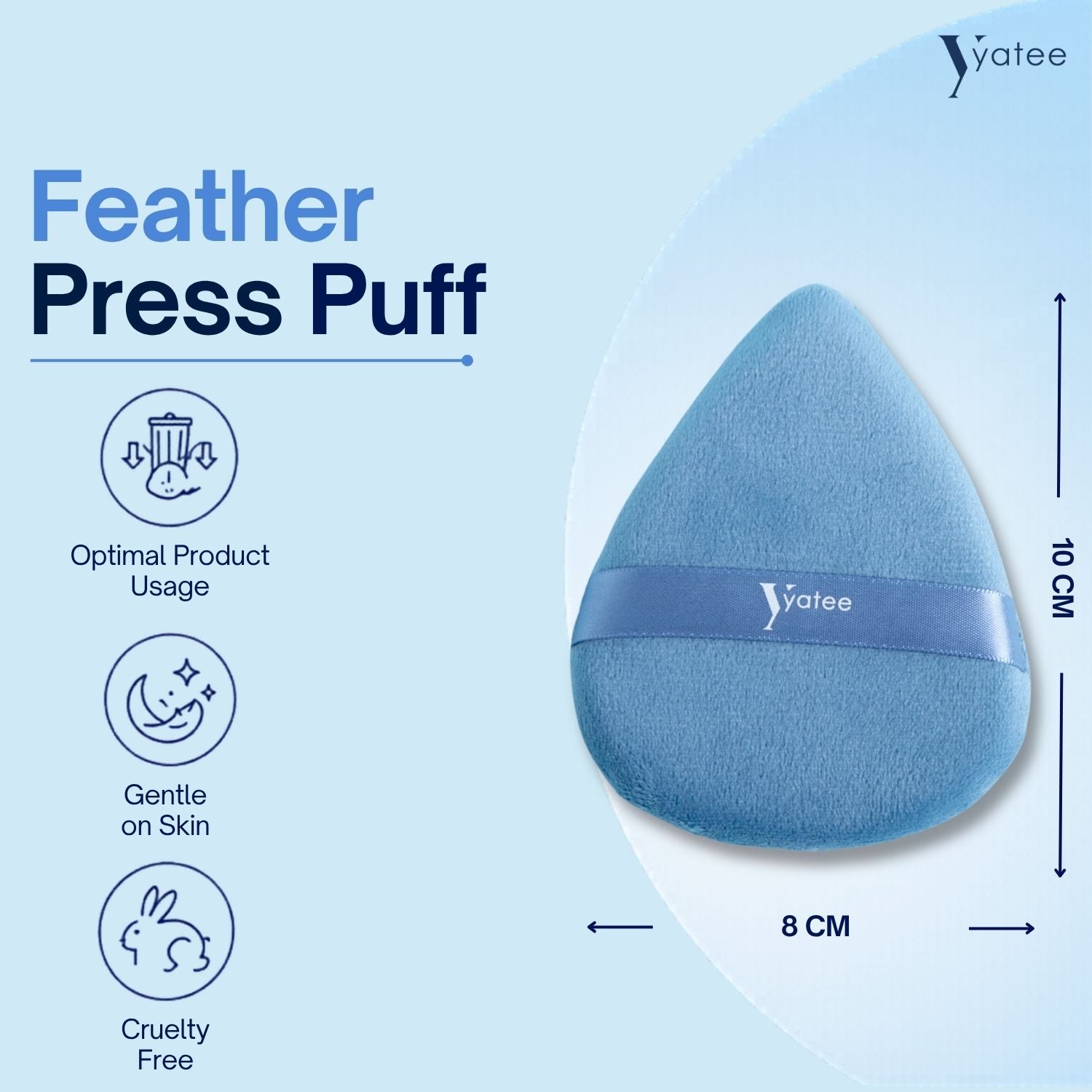 YATEE corner perfect puff -JUMBO