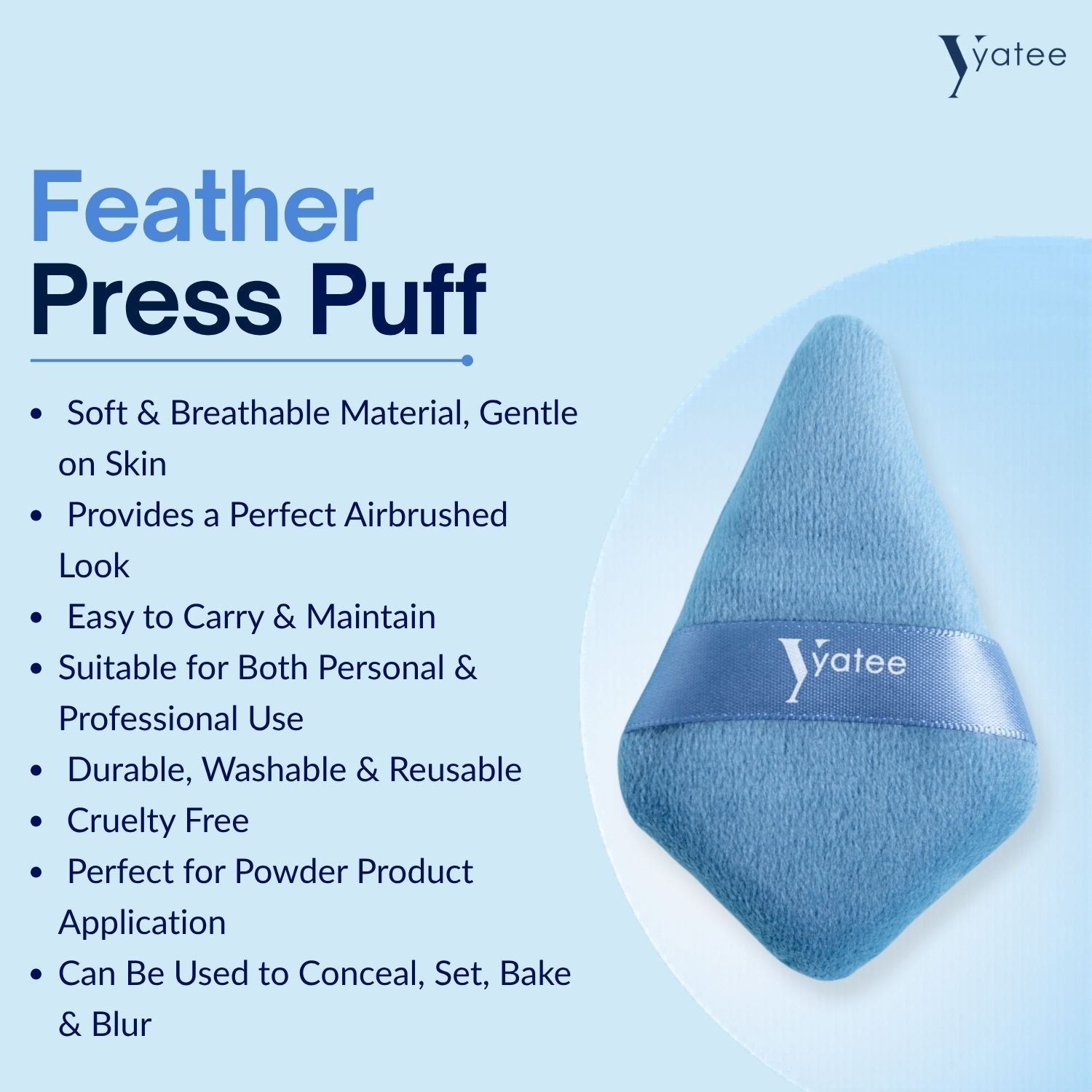 YATEE CORNER PUFF - DIAMOND