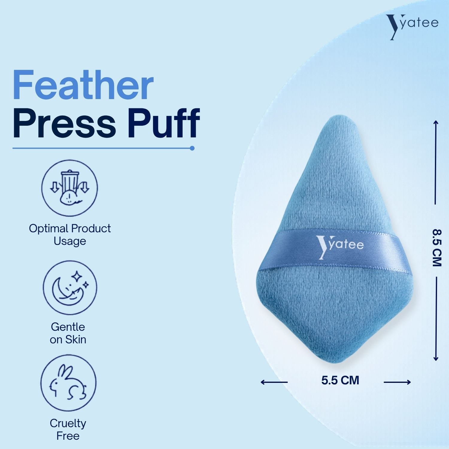 YATEE CORNER PUFF - DIAMOND