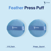YATEE DAB PERFECT ROUND PUFF - SET OF 2 (BIG)