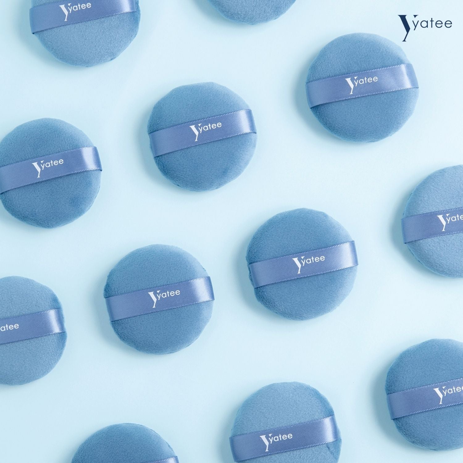 YATEE DAB PERFECT ROUND PUFF - SET OF 2 (BIG)