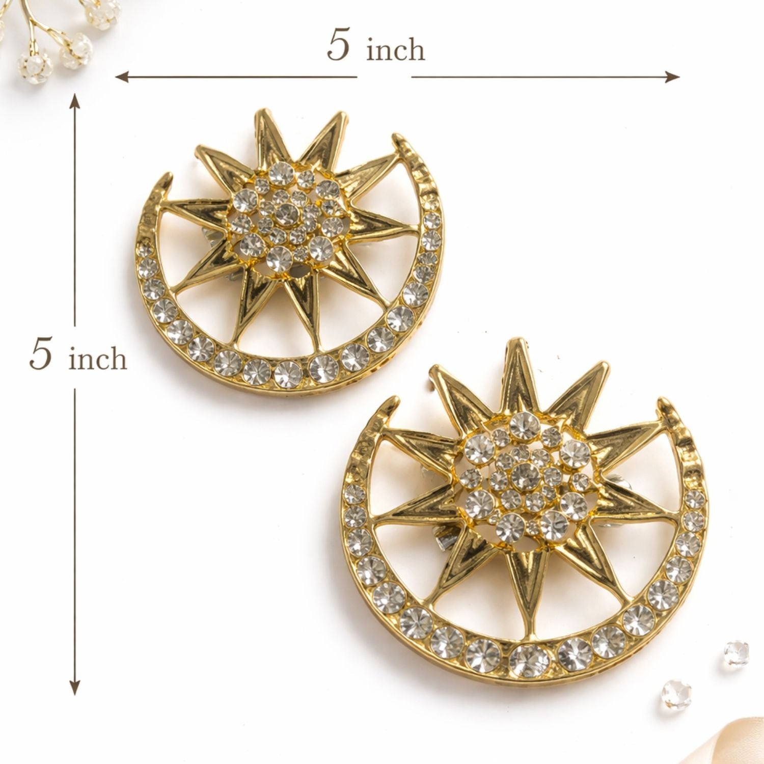 2PCS SUNFLARE BLING