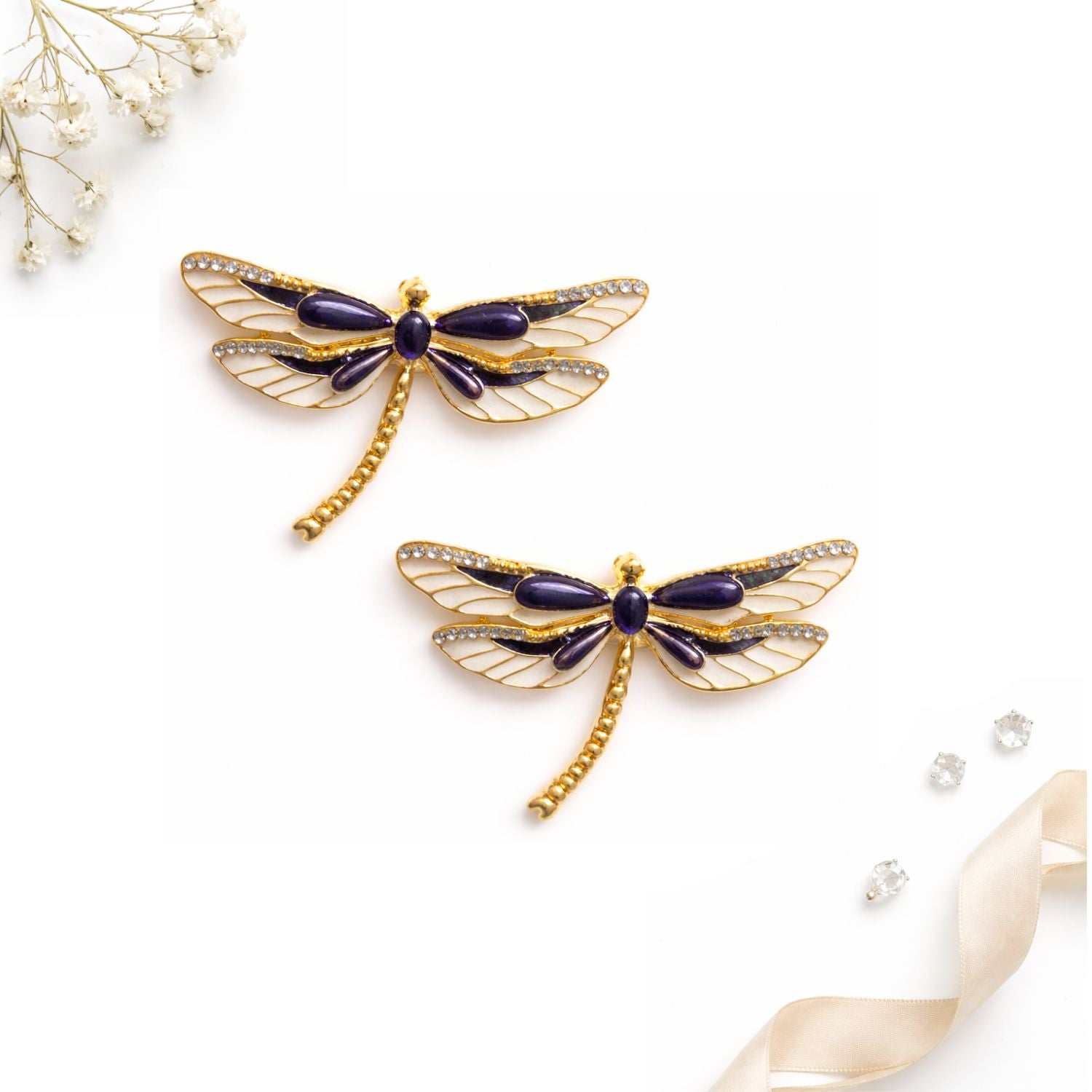 2PCS SET DRAGON HAIR ACCESSORIES