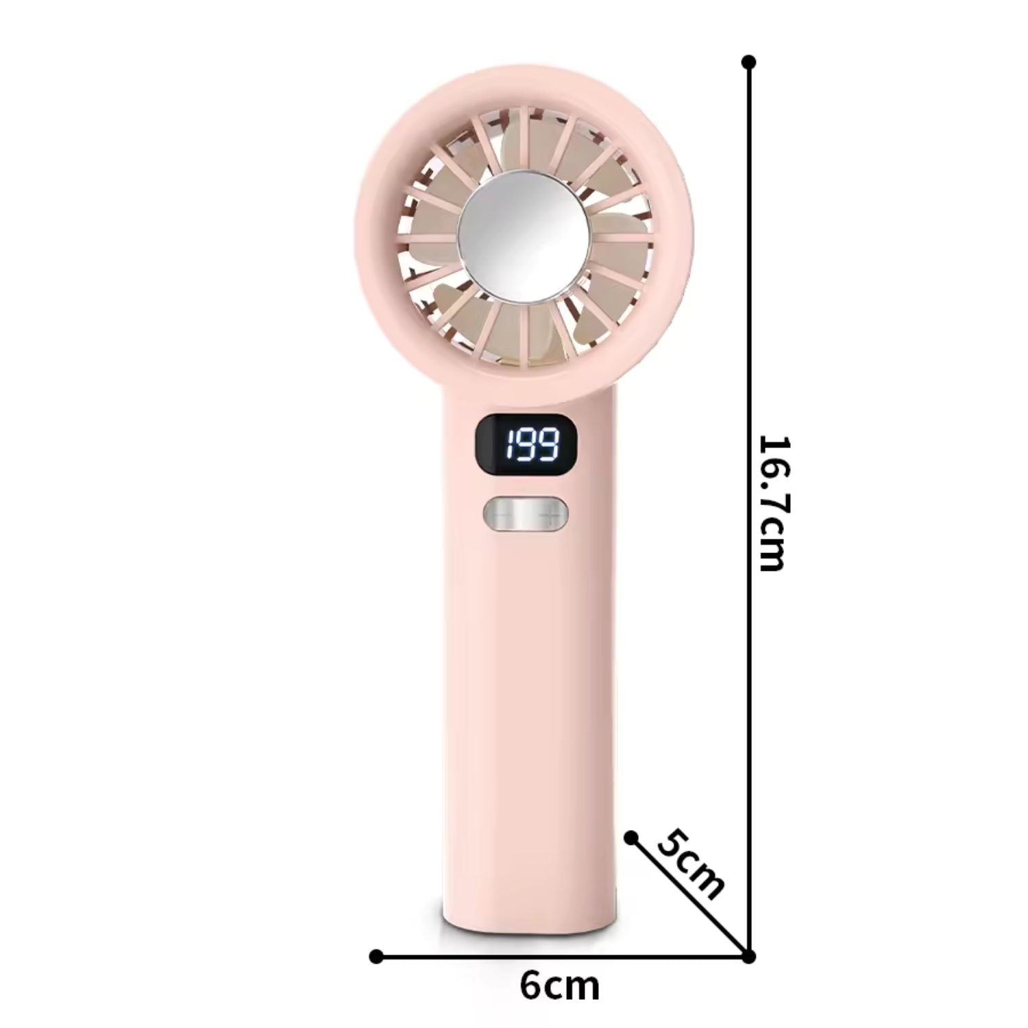 ELECTRIC HANDHELD HIGH SPEED FAN (6840)