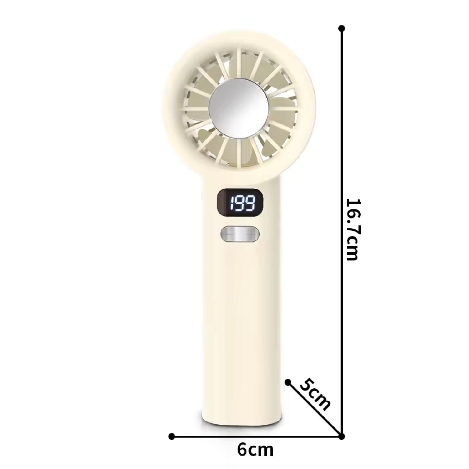 ELECTRIC HANDHELD HIGH SPEED FAN (6840)