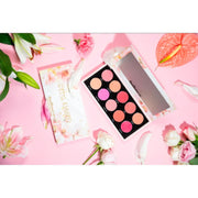 BEAUTILICIOUS PETAL KISSED VELVET MATTE BLUSH PALETTE 22G