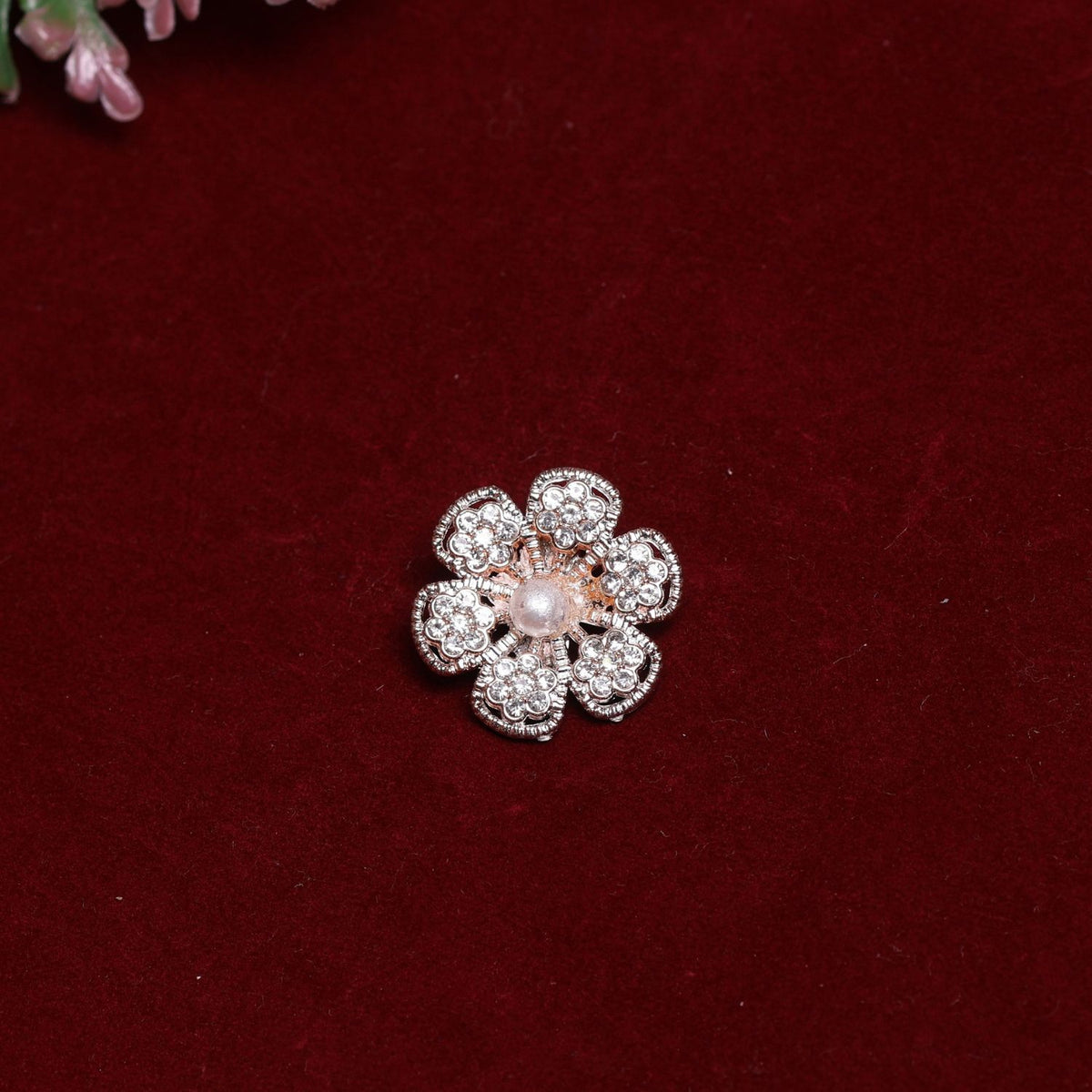 12PCS SHINE FLOWER WITH CLIP
