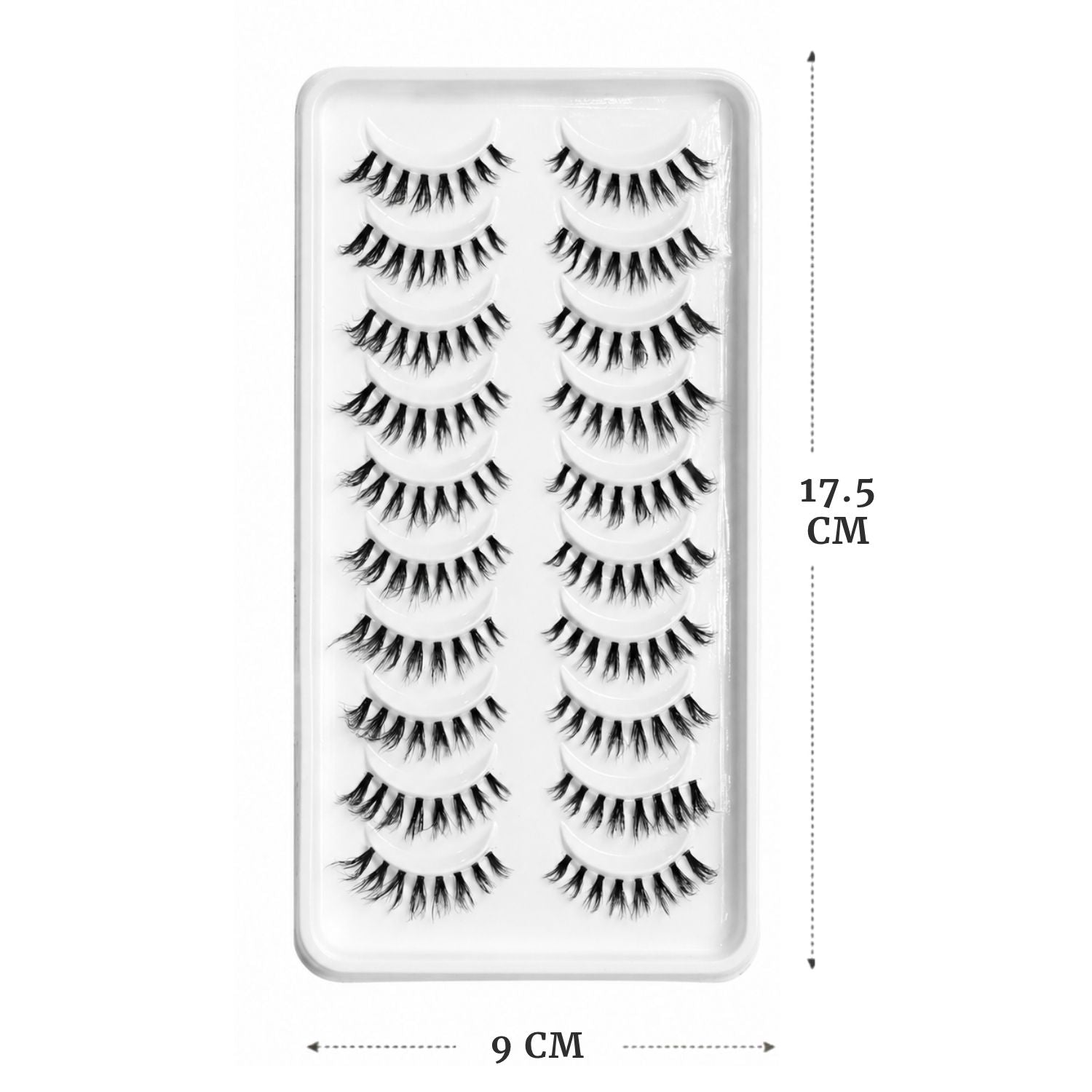 MM-35 SNS 10 PAIRS LASHES PREMIUM (MIMIC MINK)