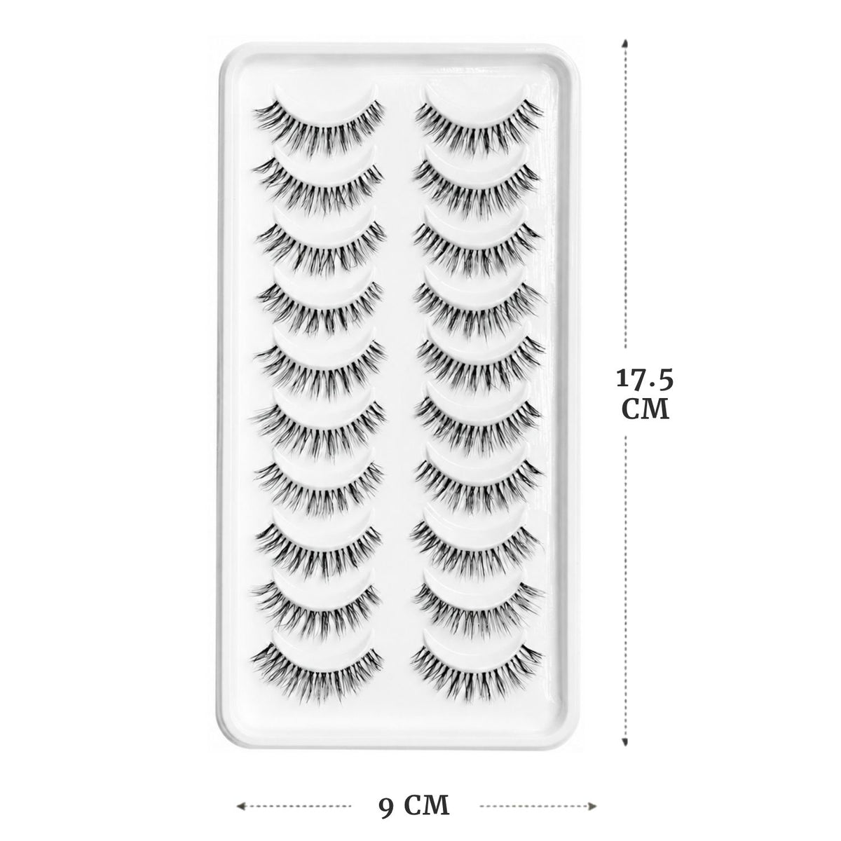 MM-36 SNS 10 PAIRS LASHES PREMIUM (MIMIC MINK)