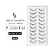 MM-38 SNS 10 PAIRS LASHES PREMIUM (MIMIC MINK)