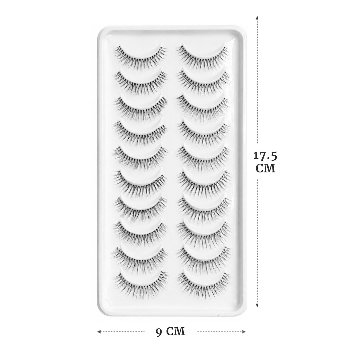 MM-38 SNS 10 PAIRS LASHES PREMIUM (MIMIC MINK)