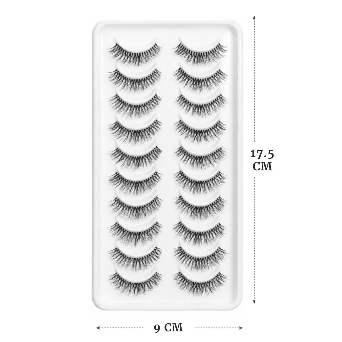 MM-48 SNS 10 PAIRS LASHES PREMIUM (MIMIC MINK)