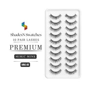 MM-48 SNS 10 PAIRS LASHES PREMIUM (MIMIC MINK)