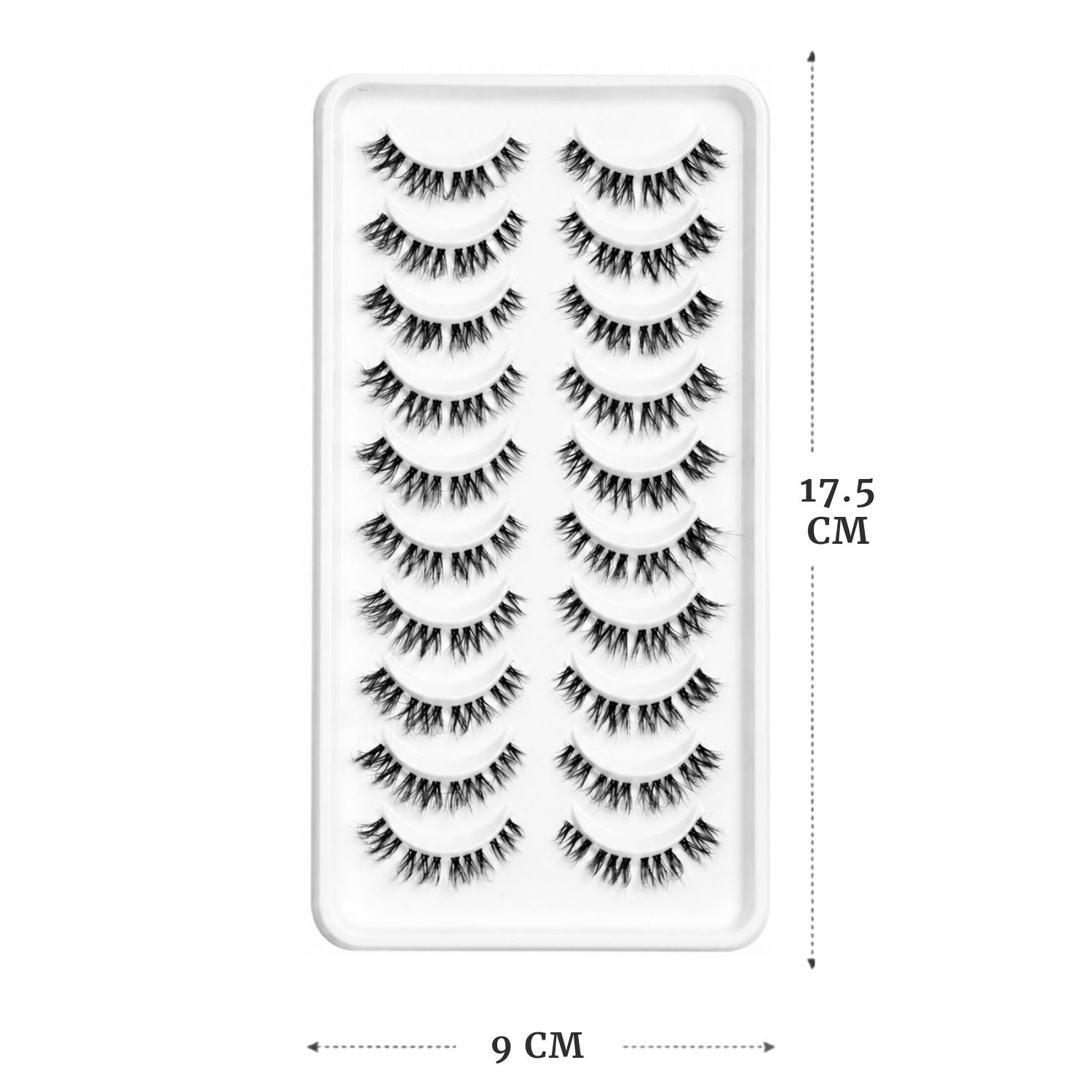 MM-51 SNS 10 PAIRS LASHES PREMIUM (MIMIC MINK)