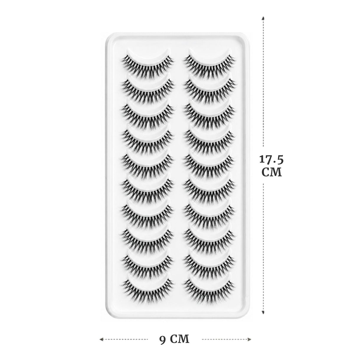 MM-79 SNS 10 PAIRS LASHES PREMIUM (MIMIC MINK)