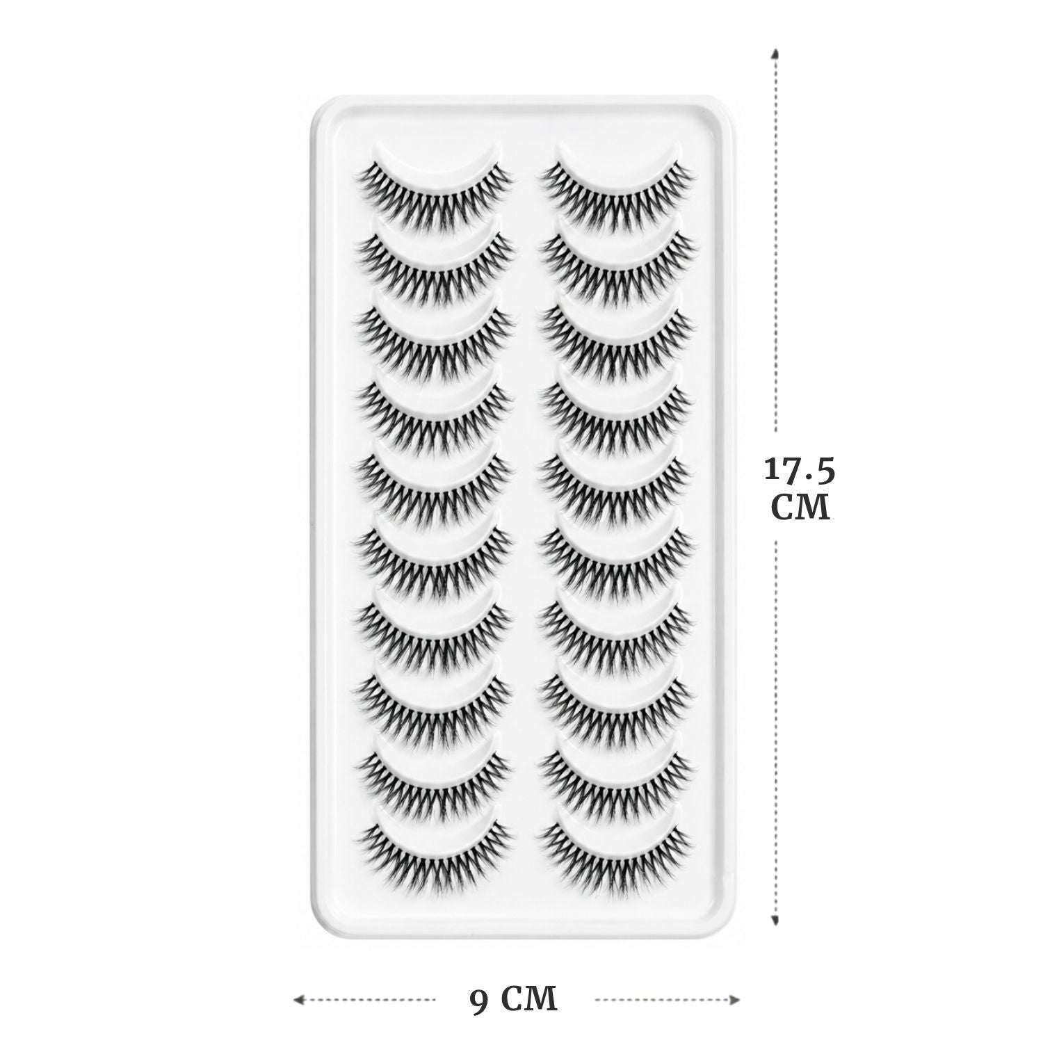 MM-79 SNS 10 PAIRS LASHES PREMIUM (MIMIC MINK)