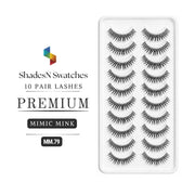 MM-79 SNS 10 PAIRS LASHES PREMIUM (MIMIC MINK)