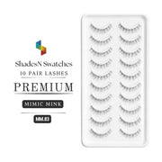 SNS 10 PAIRS LASHES PREMIUM (MIMIC MINK) MM-83