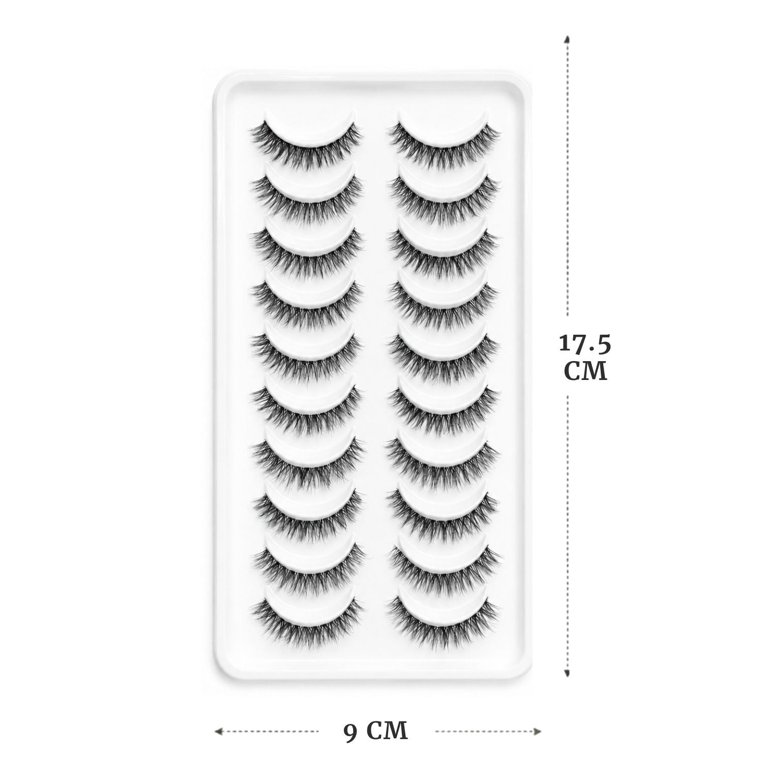 MM-84 SNS 10 PAIRS LASHES PREMIUM (MIMIC MINK)