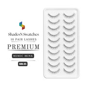 MM-85 SNS 10 PAIRS LASHES PREMIUM (MIMIC MINK)