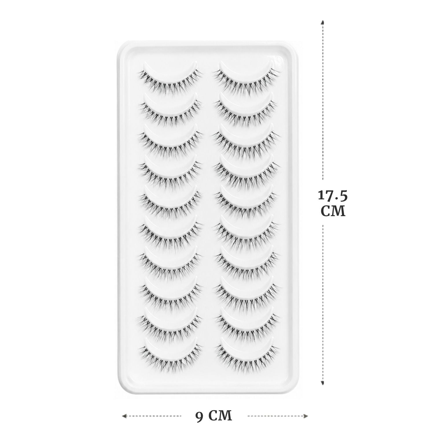 MM-85 SNS 10 PAIRS LASHES PREMIUM (MIMIC MINK)