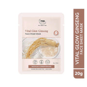 THE NATURAL WASH VITAL GLOW GINSENG FACE SHEET MASK 20G