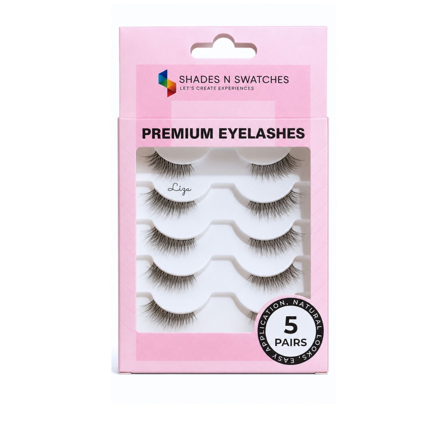 SNS 5 PAIR PREMIUM LASHES - LIZA