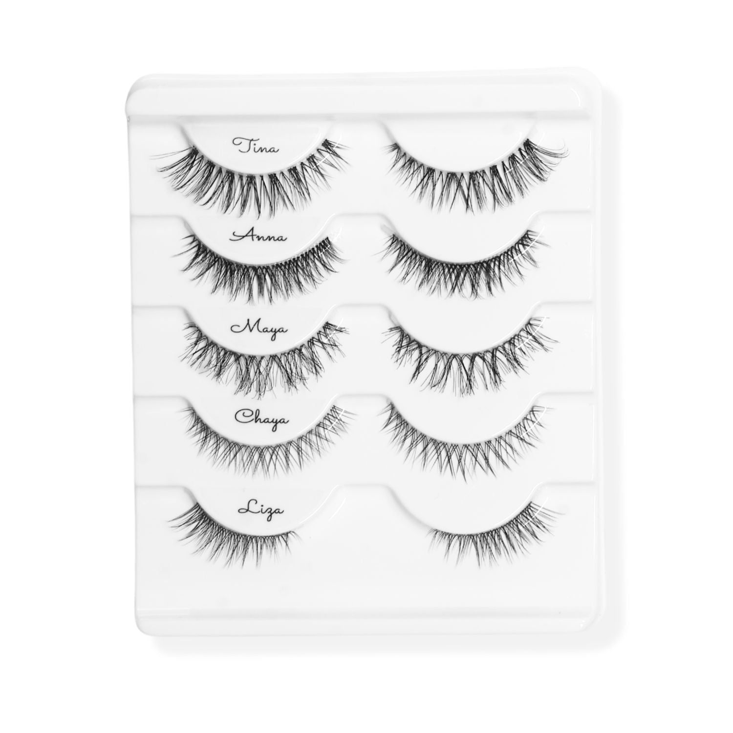 SNS 5 PAIR PREMIUM LASHES- MIX 1