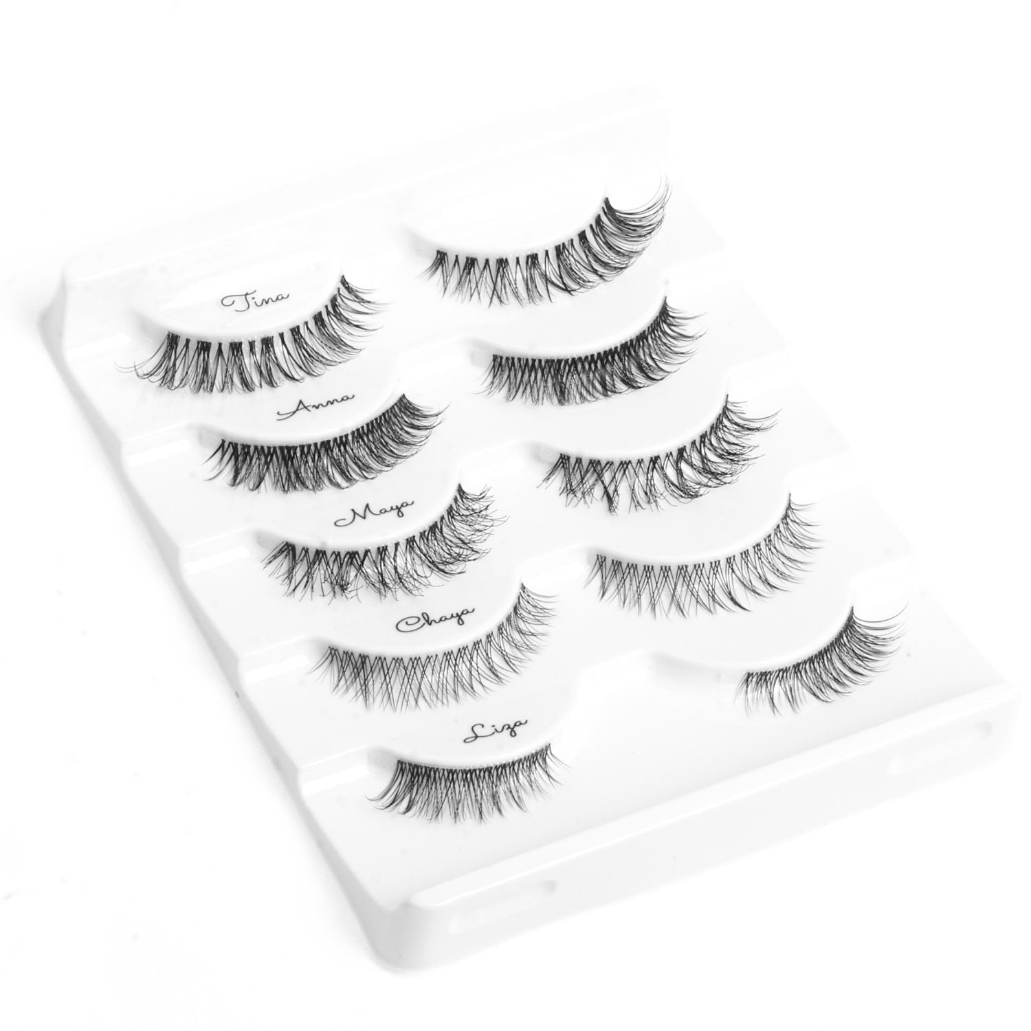SNS 5 PAIR PREMIUM LASHES- MIX 1