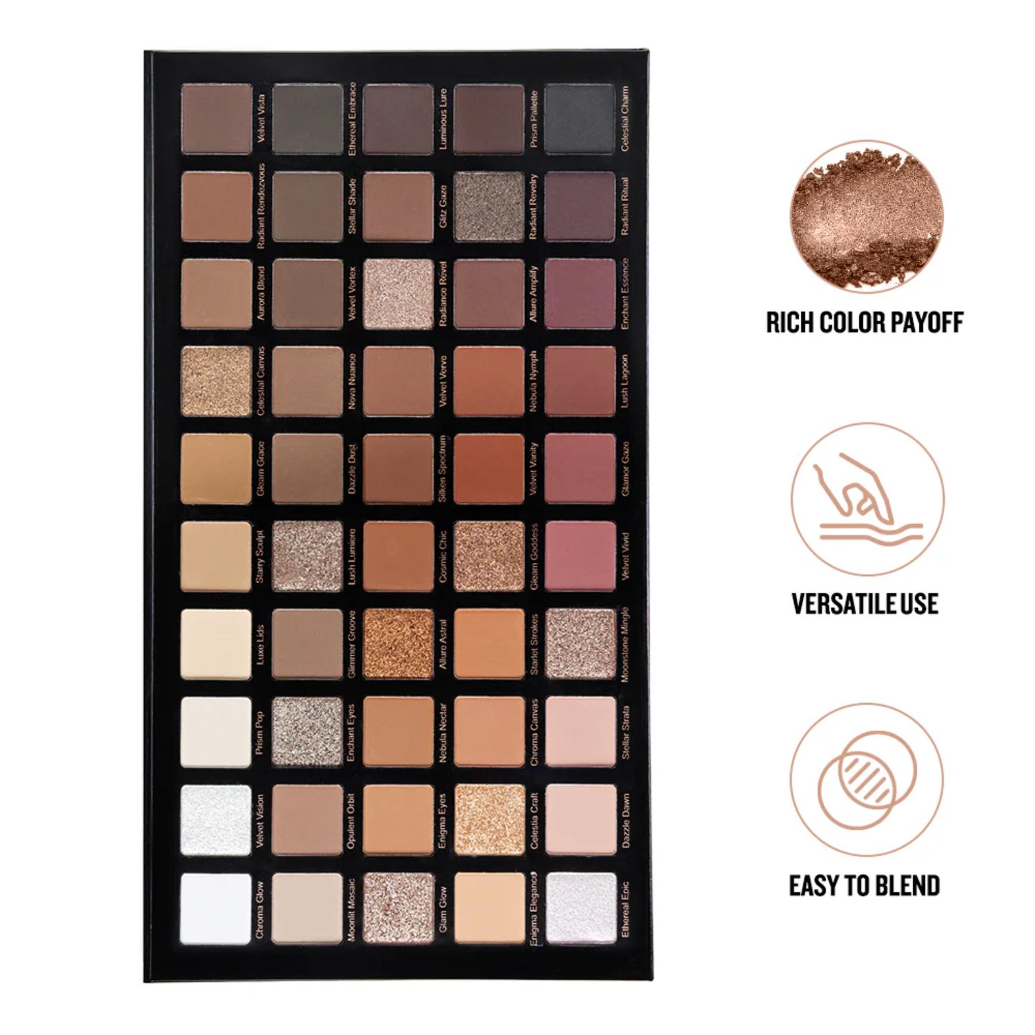FOREVER 52 COLOR ME OUT 50 COLOR EYESHADOW CM003